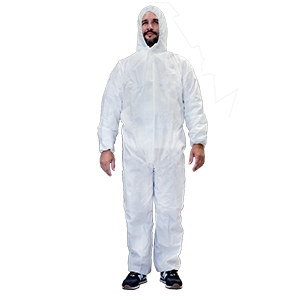Fato Macaco Polipropileno Branco Tipo 5/6 Tc0107